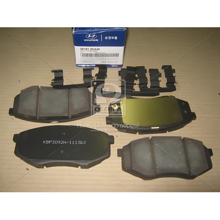 581013SA26 Колодки гальмівні передні дискові Hyundai Sonata 10- (вир-во Mobis) фото від Мотор-Агро Харків Україна