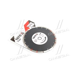 YT-6005 Диск алмазний сегмент YATO : "SEGMENT" O 230x8,0x22,2 мм. H 2,7 мм [10/40](YATO) фото від Мотор-Агро Харків Україна