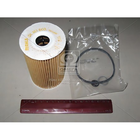 ➤ Фільтр масляний двигуна HYUNDAI IX35, KIA SPORTAGE III, IV 1.7 CRDI 10- (вир-во KNECHT-MAHLE) OX351D
