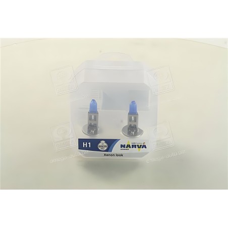 ➤ Лампа розжарювання TWIN SET H1 12V 55W RANGE POWER WHITE (вир-во Narva) 48641S2