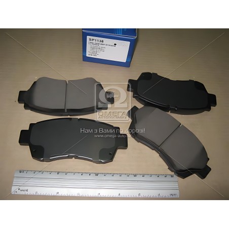 SP1138 Колодка гальм. диск. LEXUS ES 250, 300, 300V6 24V 89-97 передн. (вир-во SANGSIN) фото від Мотор-Агро Харків Україна