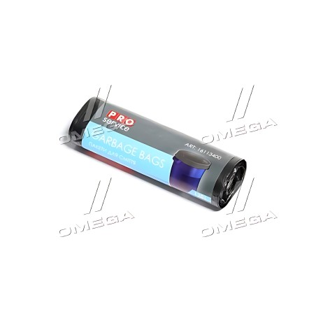 ➤ Пакети для сміття, чорні, 70*110 HD 120л/20шт. PRO SERVICE 1023080221