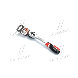 YT-0731 Тріщатка YATO : квадрат 3/8", L 200 мм, 72T, вигнута ручка [6/48](YATO) фото від Мотор-Агро Харків Україна