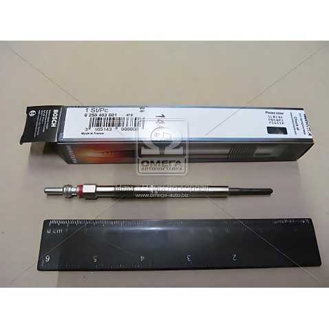 0250403001 Свічка розжарювання GLP144 VOLVO 05-15 (вир-во BOSCH) фото від Мотор-Агро Харків Україна