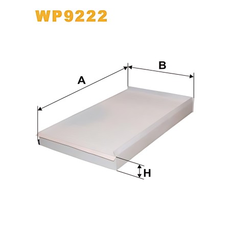 WP9222 Фільтр салону WP9222/K1188 (вир-во WIX-FILTERS) фото від Мотор-Агро Харків Україна