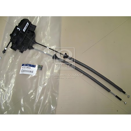 ➤ Замок двері задньої лівої Hyundai Santa Fe 06- (вир-во Mobis) 814102B000