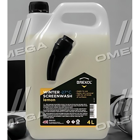 ➤ Омивач зимовий Lemon -27 ° С (лимон) 4л BREXOL BRX-049