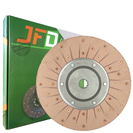 Диск зчеплення Т-40 Т25-1601130-В (JFD) (червона накладка 68 мм)