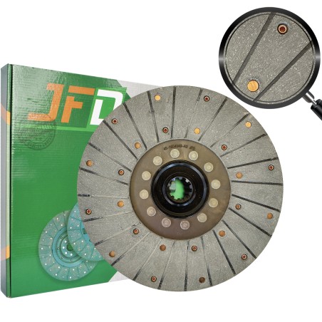 Диск зчеплення ЮМЗ-6 45-1604040-А3 (з азбестовими накладками) (JFD)