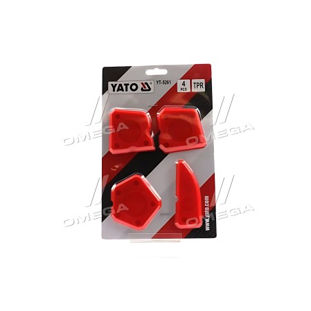 YT-5261 Шпатель для силікону Набір 4 Од. [20/200], компл(YATO ) фото від Мотор-Агро Харків Україна