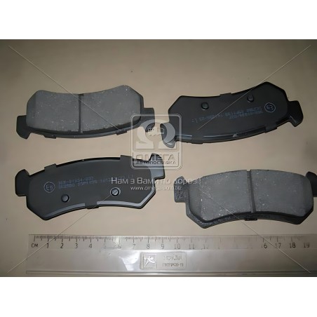 ➤ Колодка гальм. диск. CHEVROLET AVEO, LACETTI задн. (вир-во LPR) 05P1199