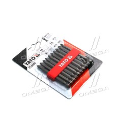 YT-0480 Насадки викруткові: "Philips" PН2 x 75 мм. HEX 1/4". 10 шт [25/200], паків(YATO ) фото від Мотор-Агро Харків Україна