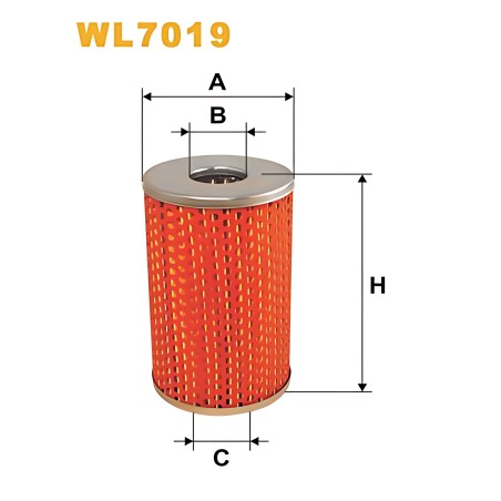 WL7019 Фільтр масляний двигуна WL7019/OM506 (вир-во WIX-FILTERS) фото від Мотор-Агро Харків Україна