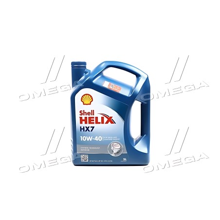 ➤ Олива моторна SHELL Helix HX7 SAE 10W-40 (Каністра 5л) 550053738