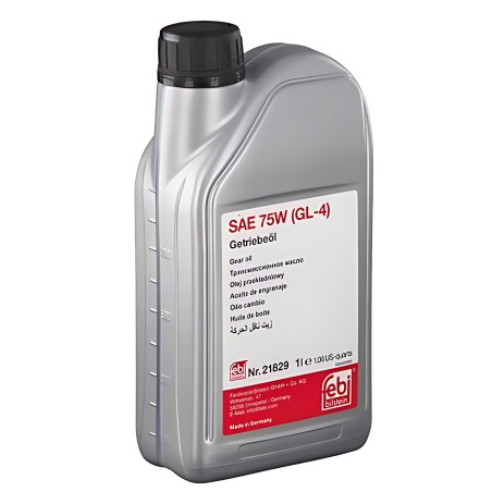 ➤ Олива трансміс. FEBI SAE 75W GL-4 (Каністра 1л) 21829