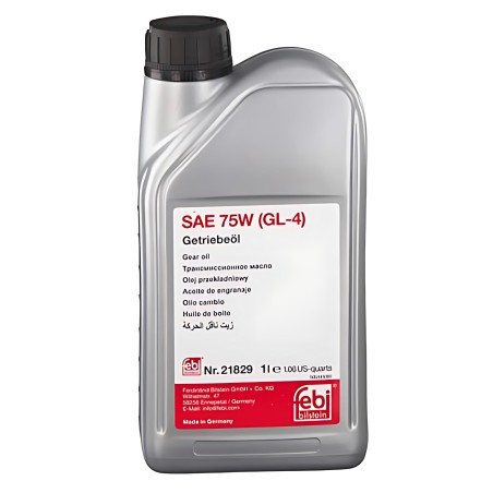 ➤ Олива трансміс. FEBI SAE 75W GL-4 (Каністра 1л) 21829