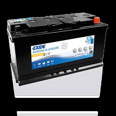 ➤ Акумулятор 80Аh(900wh)-12v Exide EQUIPMENT GEL (353х175х190),R,EN540 гелевий ES900