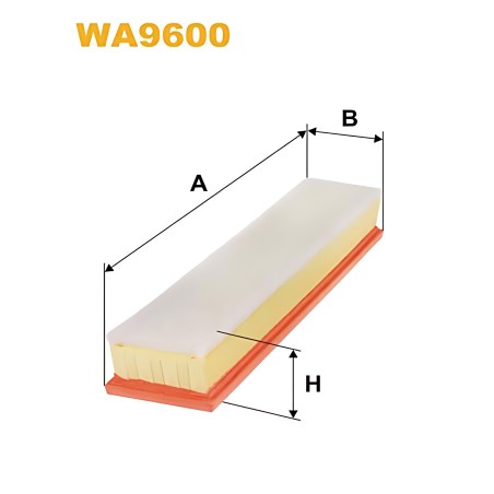 WA9600 Фільтр повітряний PSA 1.6 00- (вир-во WIX-FILTERS) фото від Мотор-Агро Харків Україна