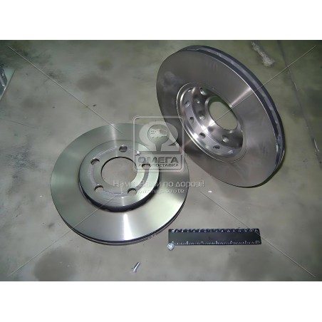 ➤ Диск гальмівний AUDI A3, SEAT CORDOBA, IBIZA, SKODA, VW, передн., вент. (вир-во TRW) DF2803