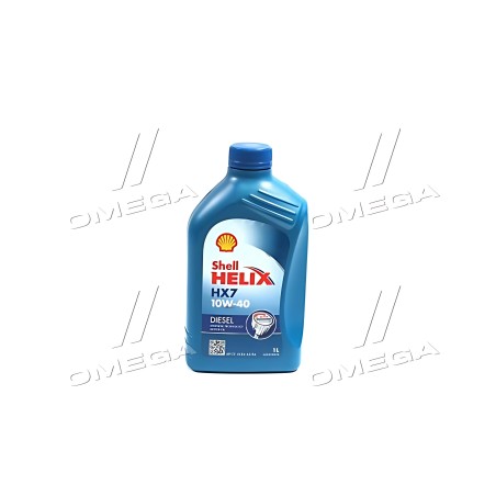 ➤ Олива моторна SHELL Helix Diesel HX7 SAE 10W-40 (Каністра 1л) 550046646