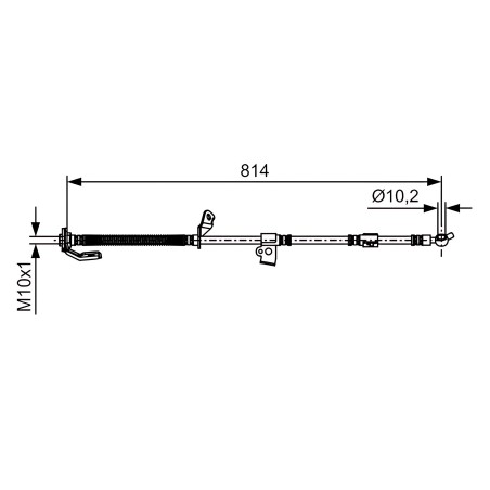 ➤ Фільтр паливний MB C, E, S 300-400d 17- (вир-во BOSCH) F026402261