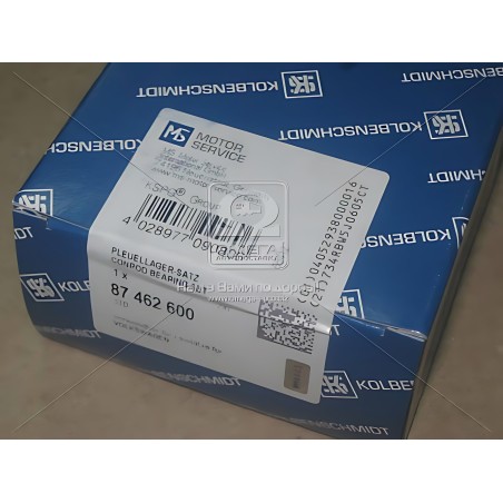 ➤ Вкладиші шатунні VAG STD 2.4D/TD DV/DW/ACL (вир-во KS) 87462600
