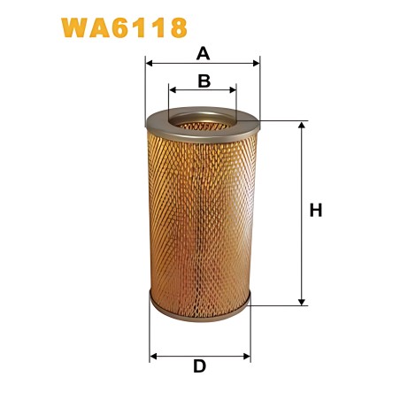 WA6118 Фільтр повітряний TOYOTA HIACE WA6118/AM441/1 (вир-во WIX-FILTERS) фото від Мотор-Агро Харків Україна