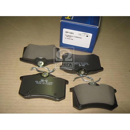 ➤ Колодка гальм. диск. SAMSUNG SM3 задн. (вир-во SANGSIN) SP1391