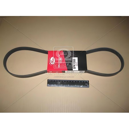 ➤ Ремінь поліклін. 6PK1088 (Вир-во Gates) 6PK1088