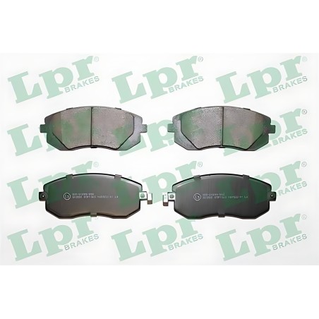 ➤ Колодка гальм. диск. SUBARU FORESTER (SF, SG), IMPREZA (GD, GG) передн. (вир-во LPR) 05P1363
