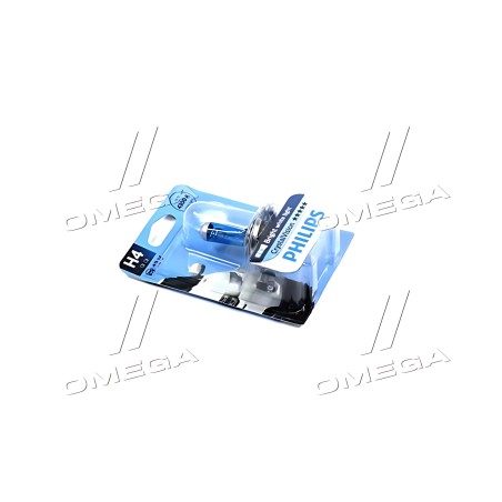 ➤ Лампа розжарювання H4 12V 60/55W P43t-38 Cristal Vision 1шт blister 4300K (вир-во Philips) 12342CVB1