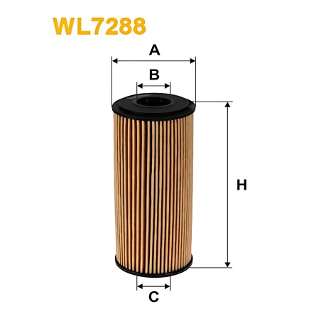 WL7288 Фільтр масляний двигуна WL7288/OE640/6 (вир-во WIX-FILTERS) фото від Мотор-Агро Харків Україна