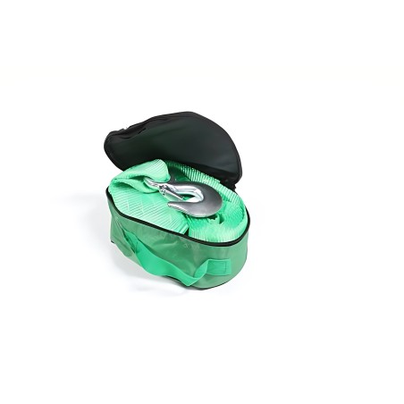 ARM-85 Трос буксирувальний 8т. стрічка 75мм. 5м. С гак, зелений Armer фото від Мотор-Агро Харків Україна