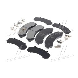 RD8971686340 Колодка гальмівна ISUZU NPR75, АTAMAN Е3,Е4,Е5 з пластинами та установчим комплектом LONG LIFE(RIDER фото від Мотор