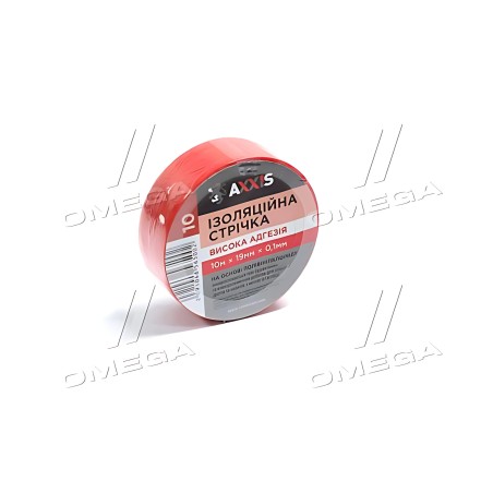 ET-912 R Ізолента червона 19mm*10м AXXIS фото від Мотор-Агро Харків Україна