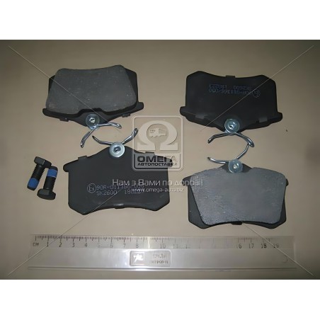 ➤ Колодка гальм. диск. SEAT IBIZA, VW GOLF, RENAULT CLIO задн. (вир-во LPR) 05P294