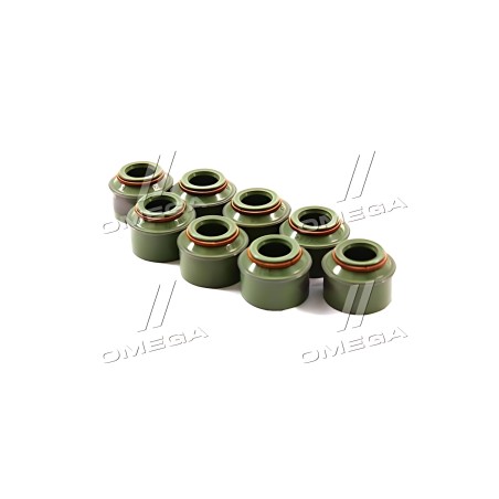 4021-1007026 Сальник клапана ГАЗЕЛЬ, ГАЗ, УАЗ (ФТОРКАУЧУК зелений, 8 штук, двигуни 402,511,523) (DETALKA) фото від Мотор-Агро Ха