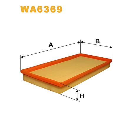 WA6369 Фільтр повітряний KIA WA6369/AP182 (вир-во WIX-FILTERS) фото від Мотор-Агро Харків Україна