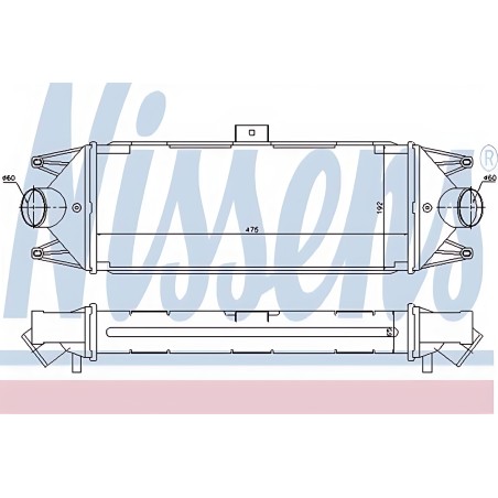 ➤ Інтеркулер IVECO DAILY (99-) (вир-во Nissens) 96727