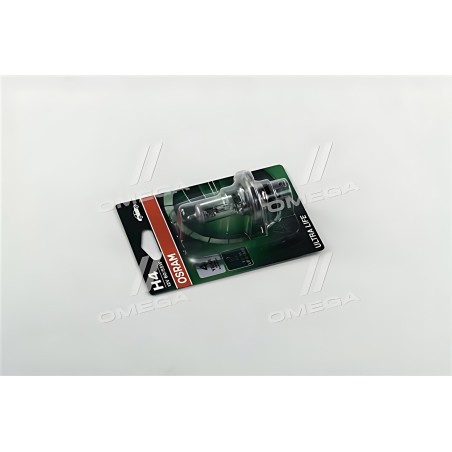 ➤ Лампа фарна H4 12V 60/55W P43t ULTRA LIFE 1шт.blister (вир-во OSRAM) 64193ULT-01B