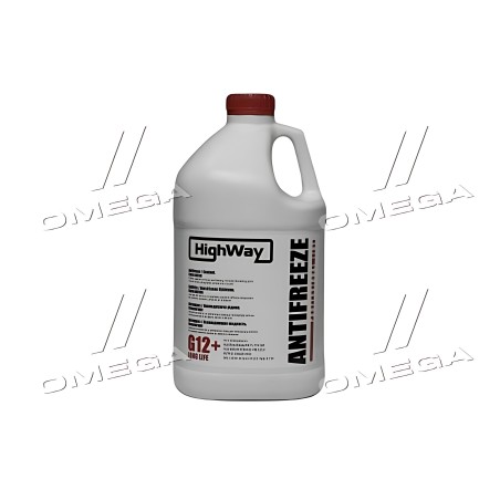 ➤ Антифриз HighWay ANTIFREEZE G12+ концентрат червоний 3,78л 701492