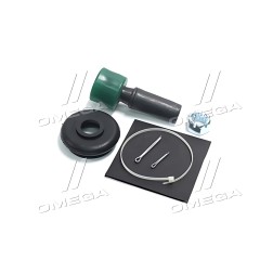 4331-3003065/66/22 Р/к тяги рульової ЗІЛ 5301,4331,ПАЗ ( палець з різьбленням в зеленому поліуретані, повний к-кт) фото від Мото