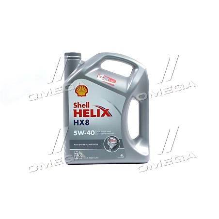 ➤ Олива моторна SHELL Helix HX8 SAE 5W-40 (Каністра 4л) 550052837