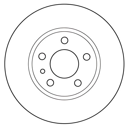 ➤ Диск гальмівний ALFA ROMEO FIAT LANCIA передн. (вир-во ABS) 15953