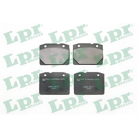 ➤ Колодка гальм. диск. LADA 1200-1600-84, 2101-2107 передн. (вир-во LPR) 05P127