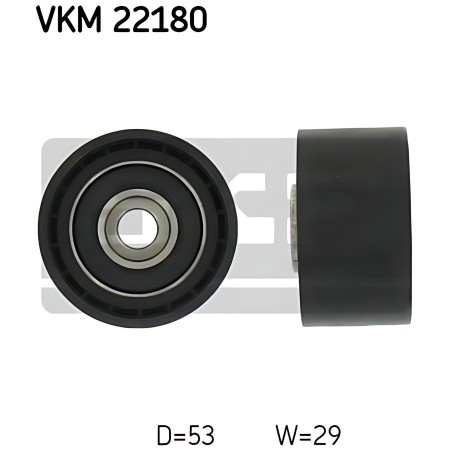 ➤ Ролик провідний FIAT, OPEL (Вир-во SKF) VKM 22180