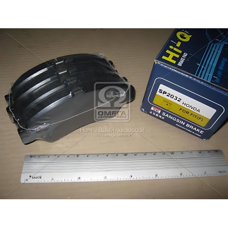 SP2032 Колодка гальм. диск. HONDA CIVIC, JAZZ, LOGO 1.2I-1.6I 16V 94.02 - передн. (вир-во SANGSIN) фото від Мотор-Агро Харків Ук