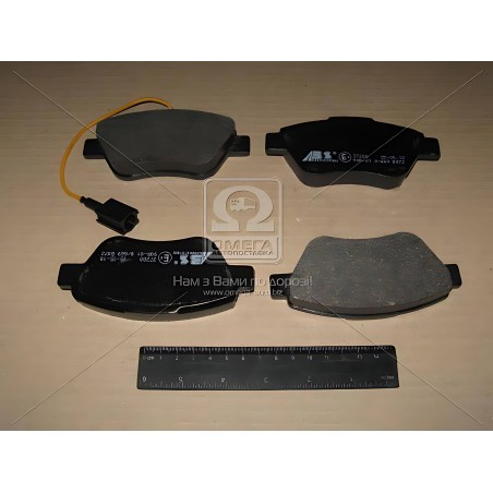 ➤ Колодка гальм. диск. ALFA ROMEO/FIAT/LANCIA передн. (вир-во ABS) 37280