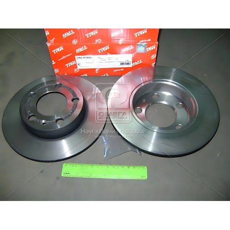 ➤ Диск гальмівний AUDI A3, SEAT TOLEDO, SKODA FABIA, OCTAVIA, VW GOLF задн. (вир-во TRW) DF2805
