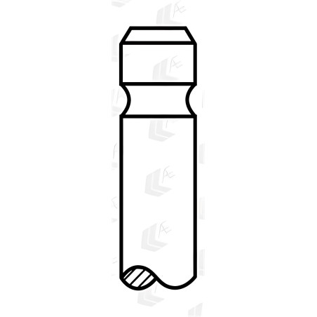 ➤ Клапан двигуна IN FORD 1.8/2.0 16V RDA/RKB 32X6X97.15 (вир-во AE) V94074